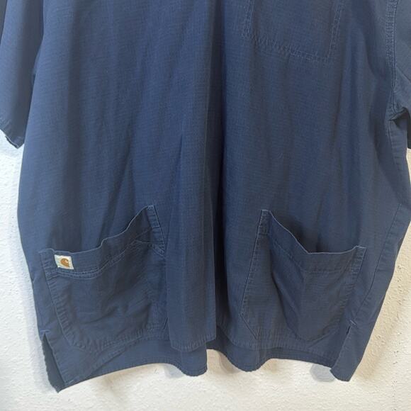Carhartt Women Denim Minimalist Lagenlook Top Size 2X - Picture 3 of 7